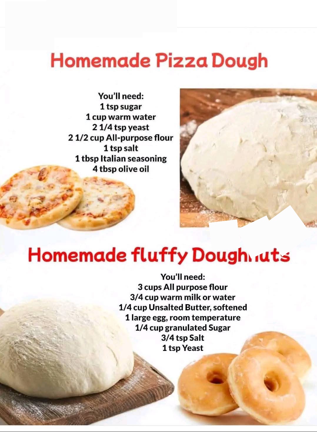 Homemade Pizza & Doughnuts