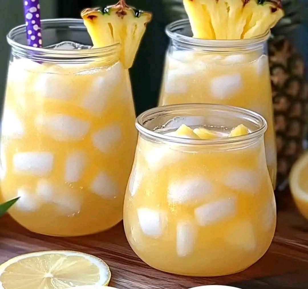 Tropical Pineapple Lemonade Punch: A Refreshing Summer Delight