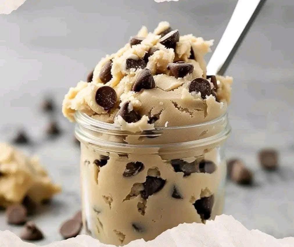 Edible Cookie Dough for One