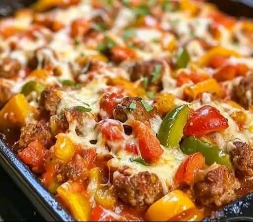 Italian Sausage and Pepper Casserole