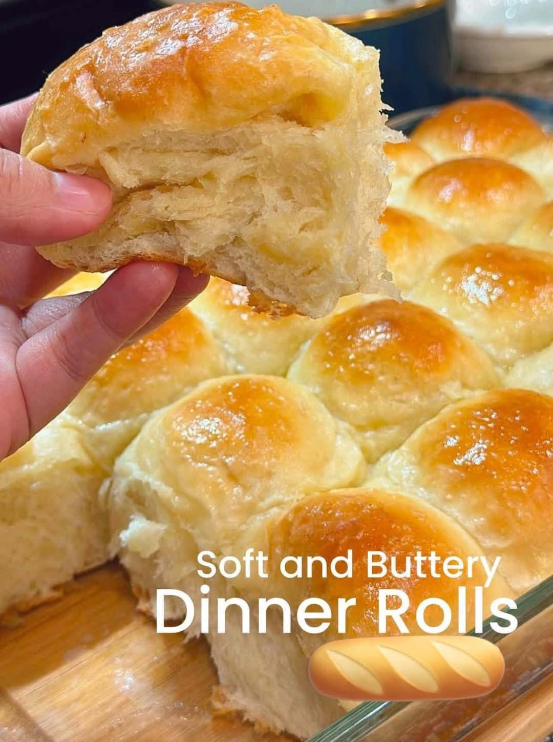 Soft and Buttery Homemade Rolls