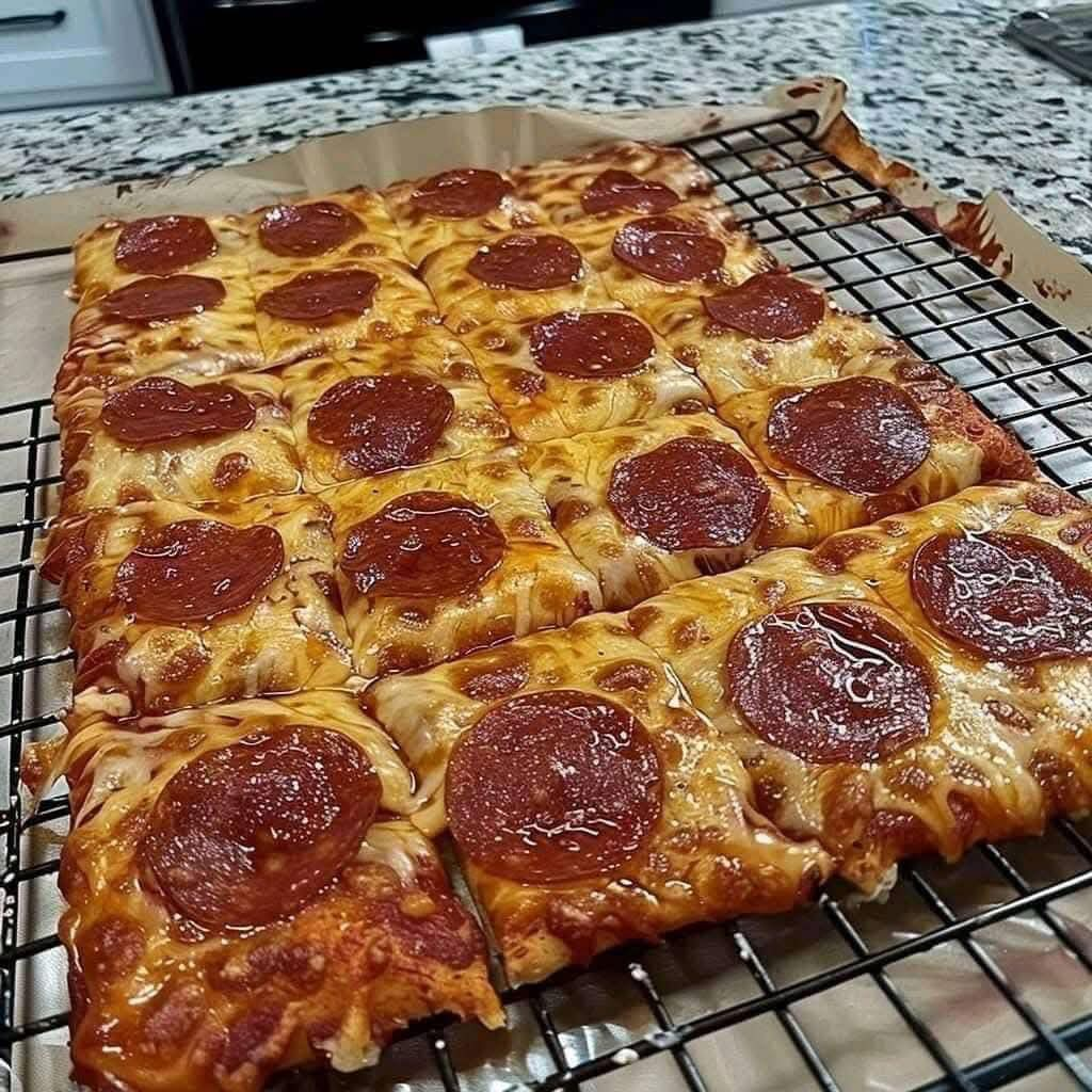 Low Carb Cheesy Pizza Crust