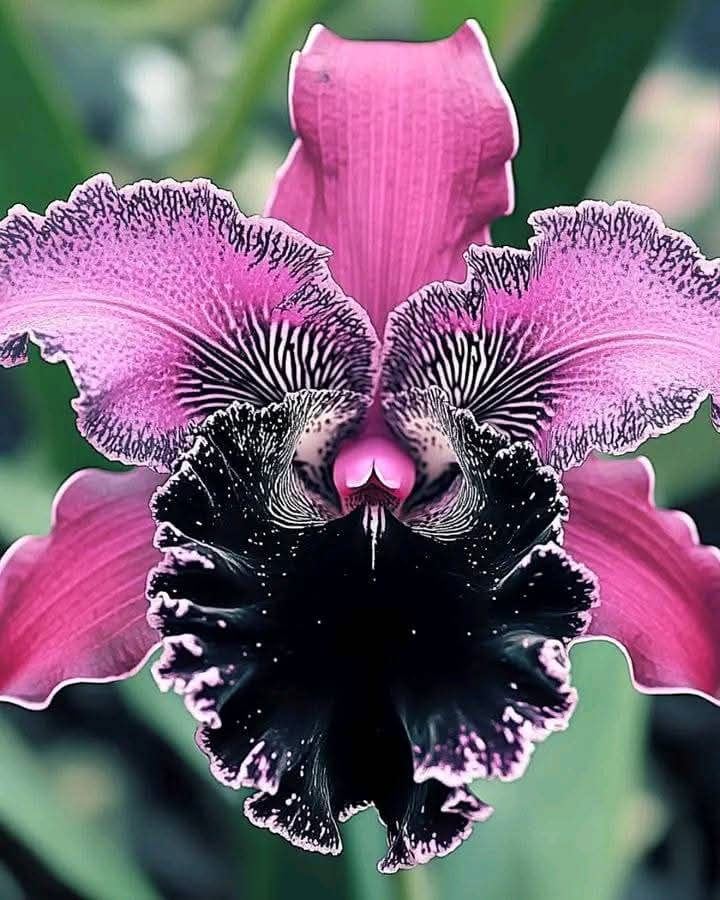 Cattleya Orchid (Pink with Black Spots)