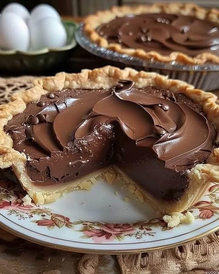 Old Fashioned Chocolate Pie