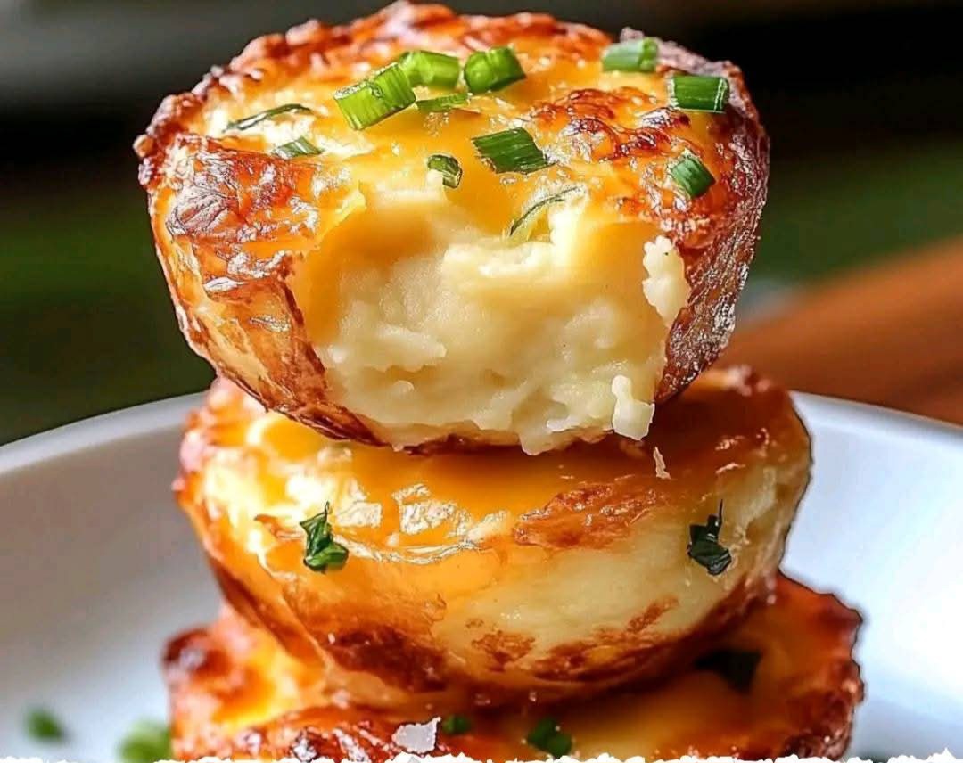 Cheesy Mashed Potato Puffs