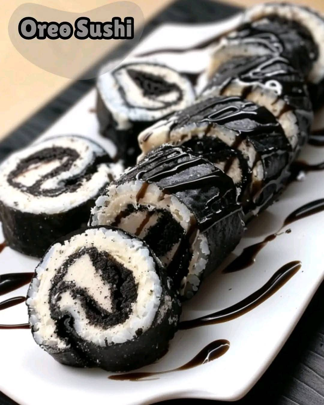 2 Ingredient Oreo Sushi Recipe