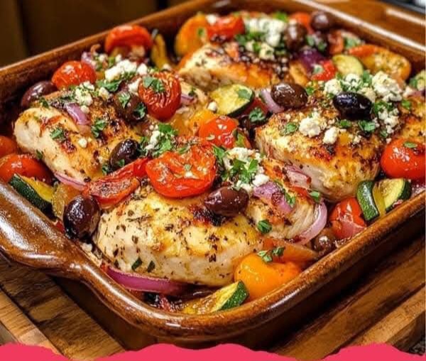 Mediterranean Chicken Bake