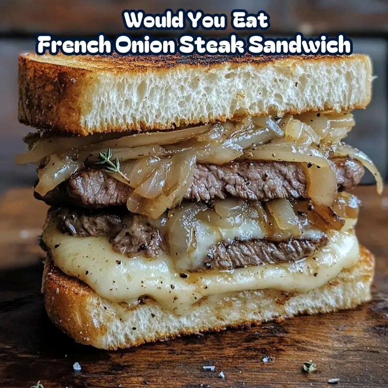 French Onion Steak Sandwich