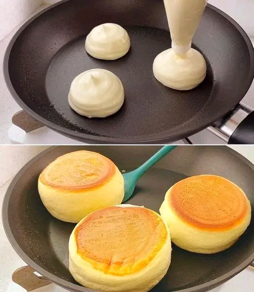 Frying Pan Cake with 3 Ingredients