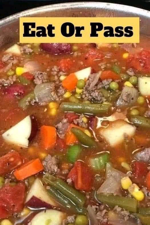 GrandMom’s Crock Pot Vegetable Soup