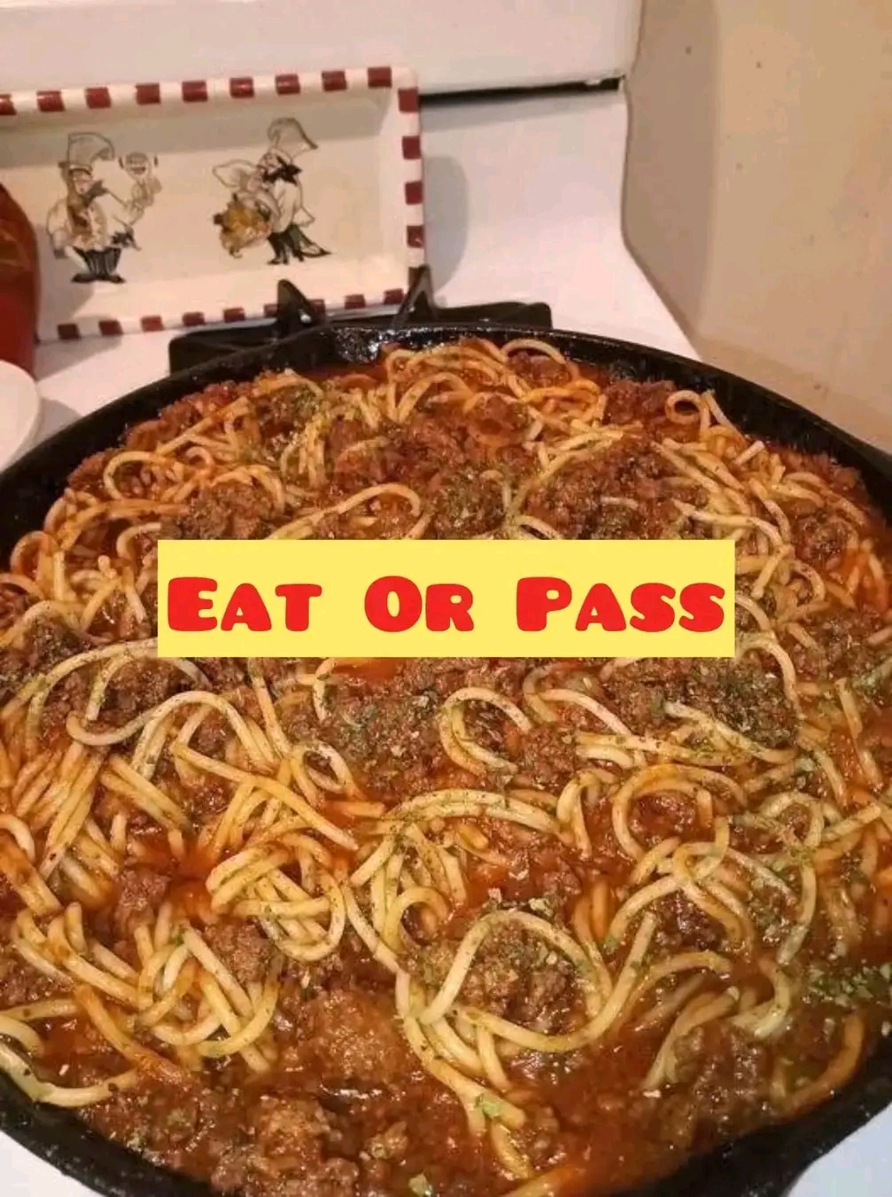 Old School Spaghetti with Ground Beef
