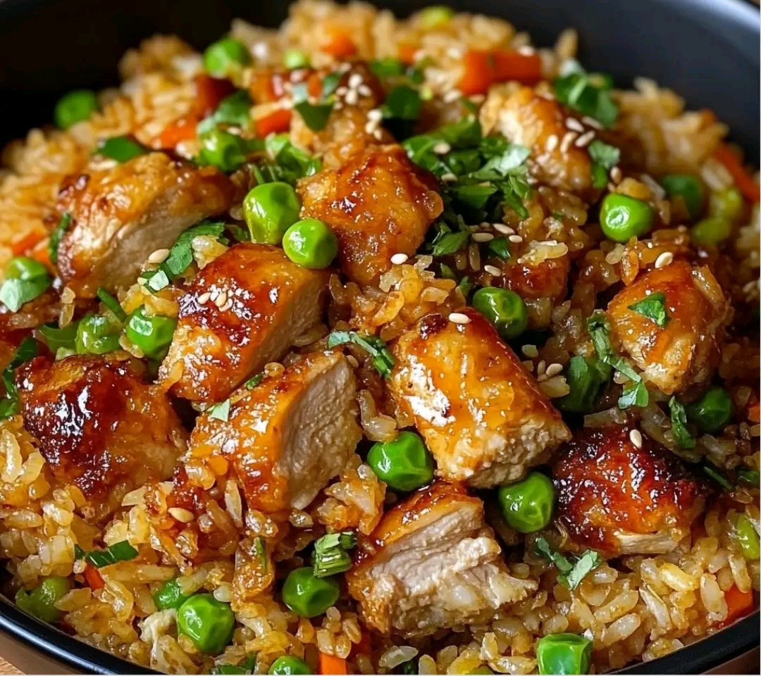 Bang Bang Chicken Fried Rice
