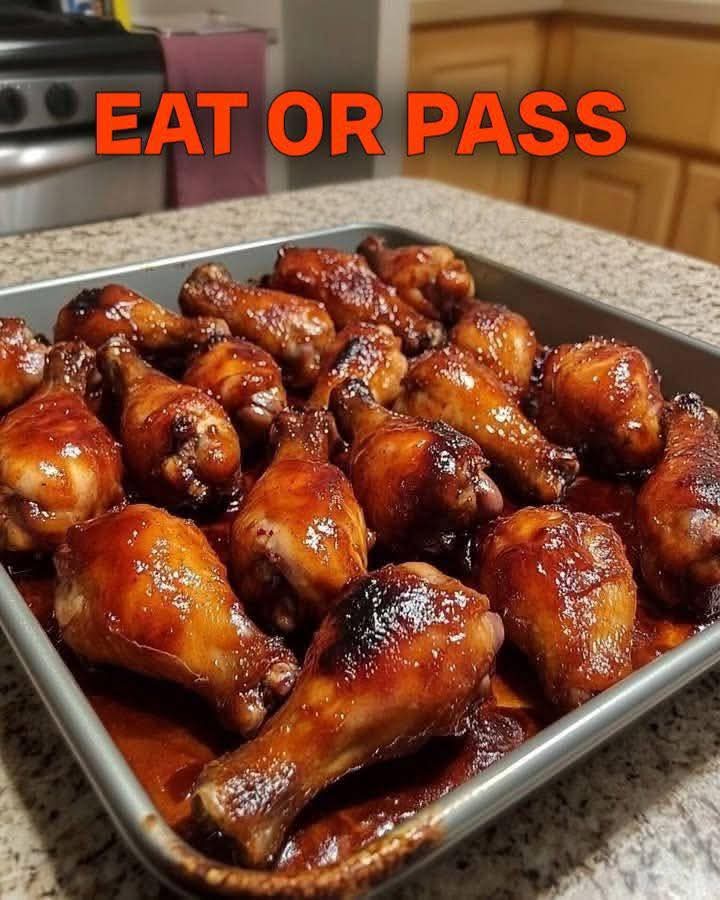 Hot Honey Peach Wings