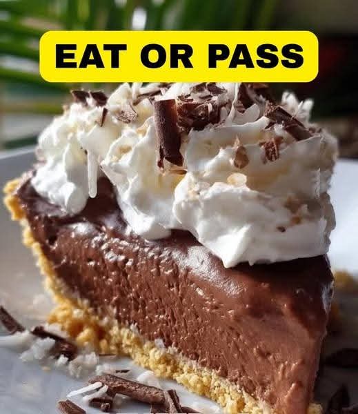 No Bake Chocolate Cream Pie