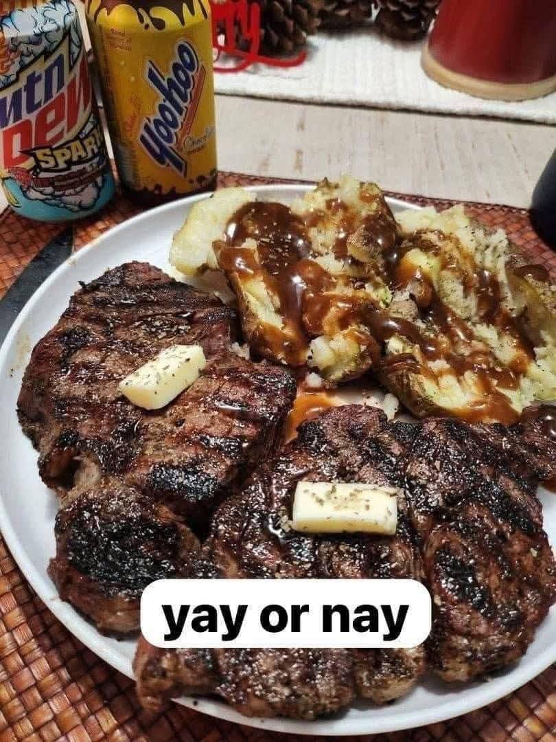 Seared Ribeye with Garlic Butter and Mashed Potatoes