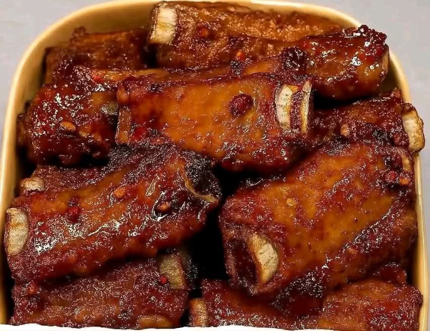 Sticky Honey Garlic Ribs Recipe