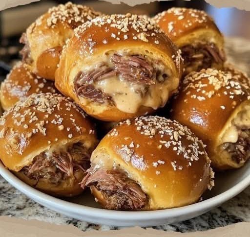 Smoked Brisket And Beer Cheese Pretzel Bombs: The Ultimate Party Snack
