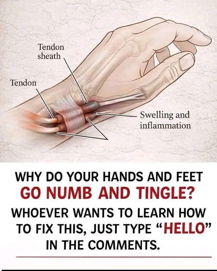 Demystifying Hand Numbness and Tingling Understanding Tenosynovitis and Nerve Compression