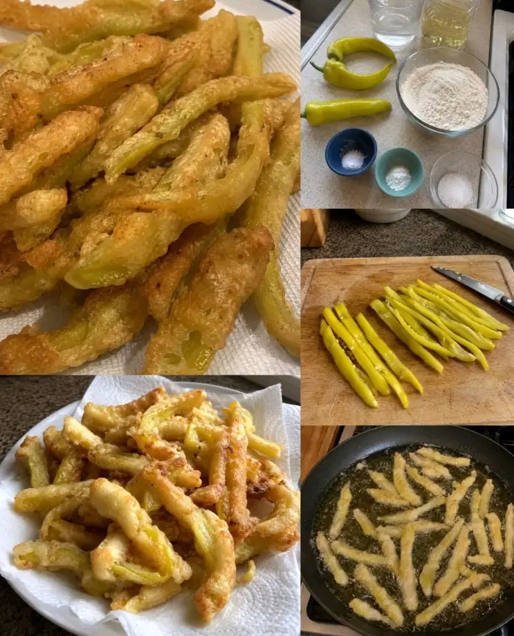 Easy Homemade Banana Pepper Fries