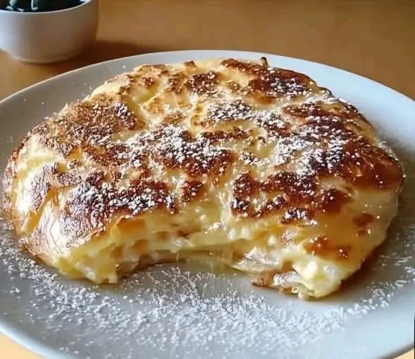 Easy Stovetop Apple Cake in a Skillet