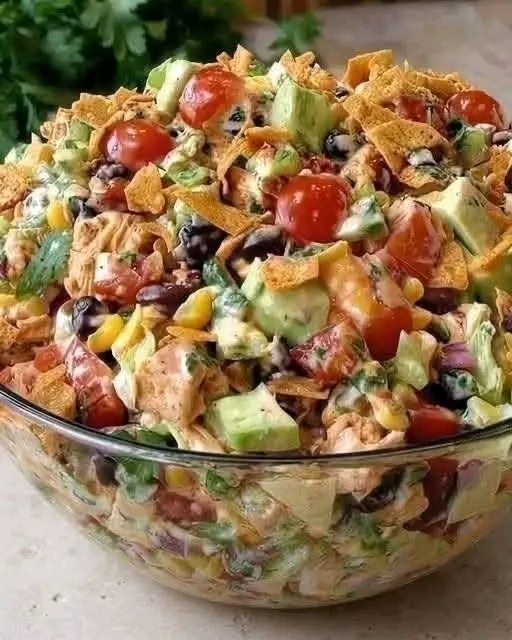 Tex-Mex Chopped Chicken Salad