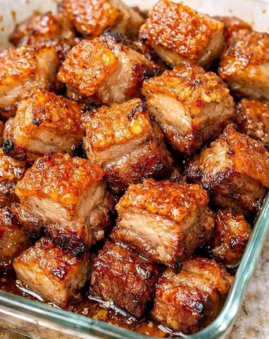 Crispy Garlic Butter Beef Bites