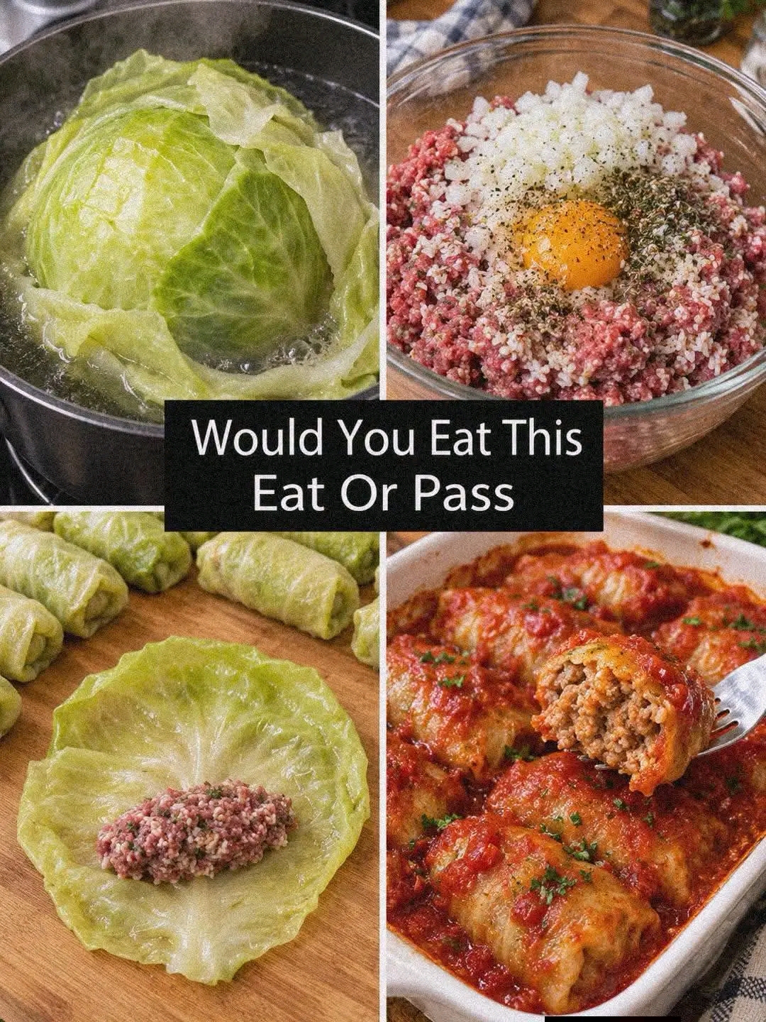 Old-Fashioned Stuffed Cabbage Rolls