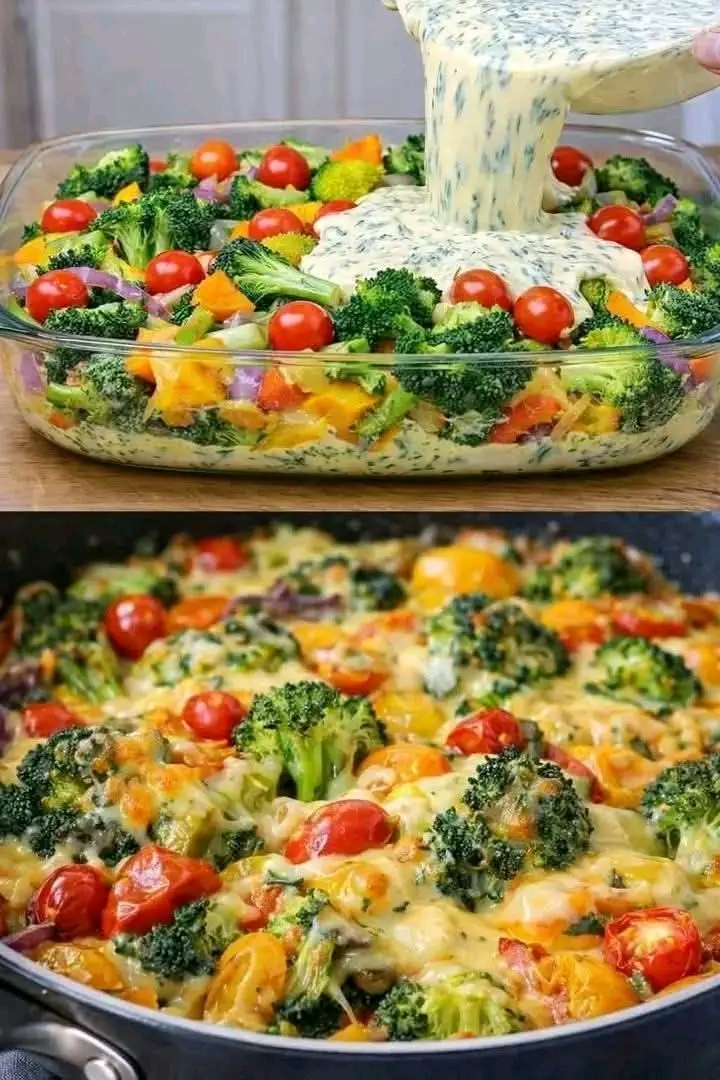 Low-Calorie Vegetable Casserole A