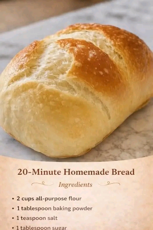 20-Minute Homemade Bread