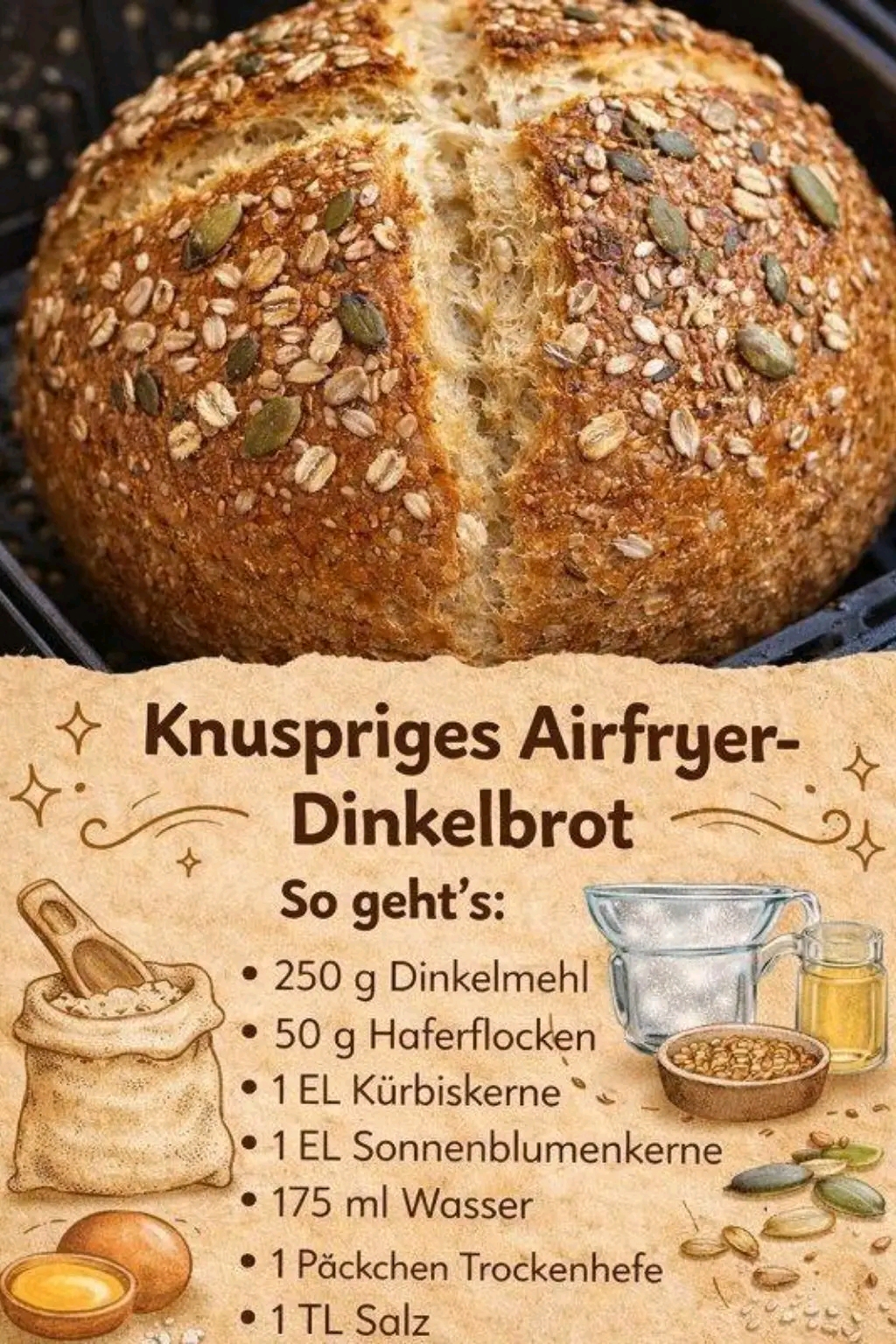 Knuspriges Airfryer-