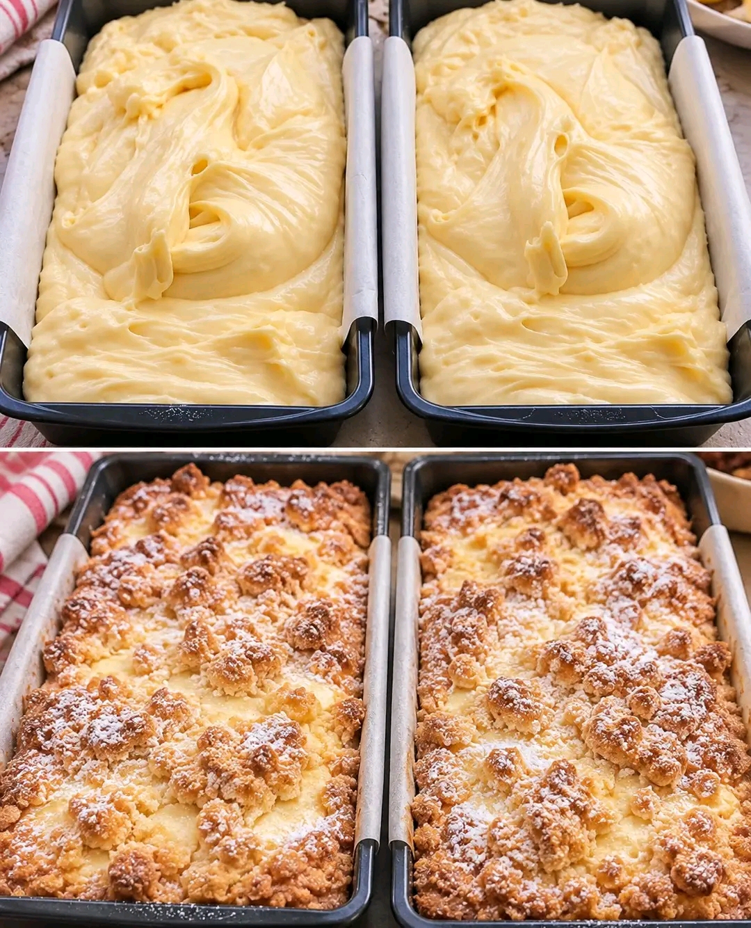 Quark Rührkuchen mit