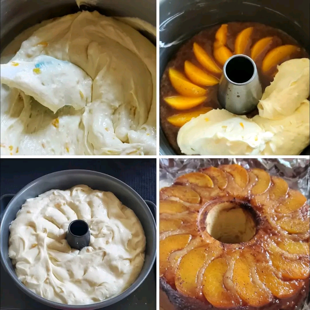 Peach Cobbler Pound Cake