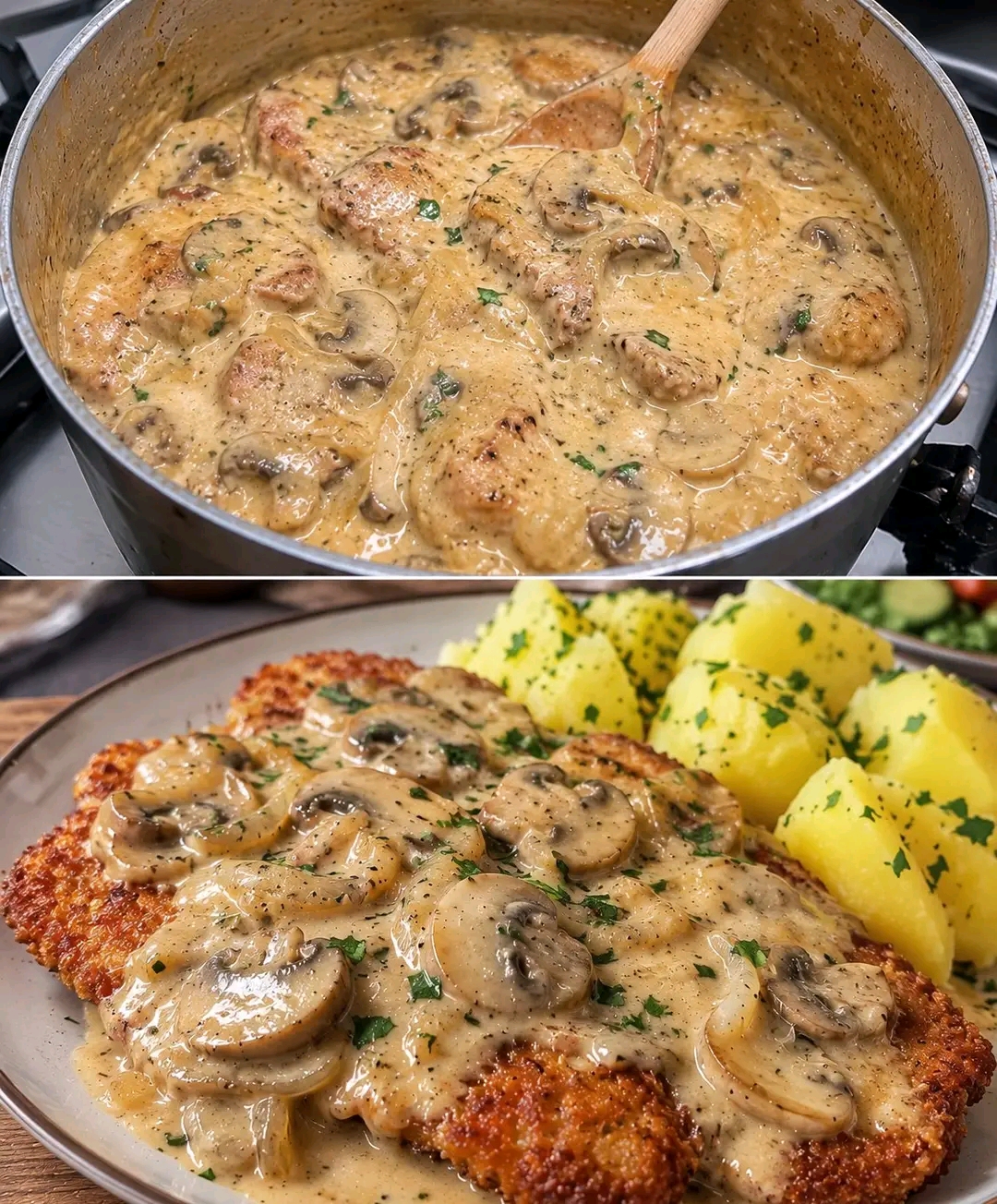 Jägersauce  Die perfekte cremige
