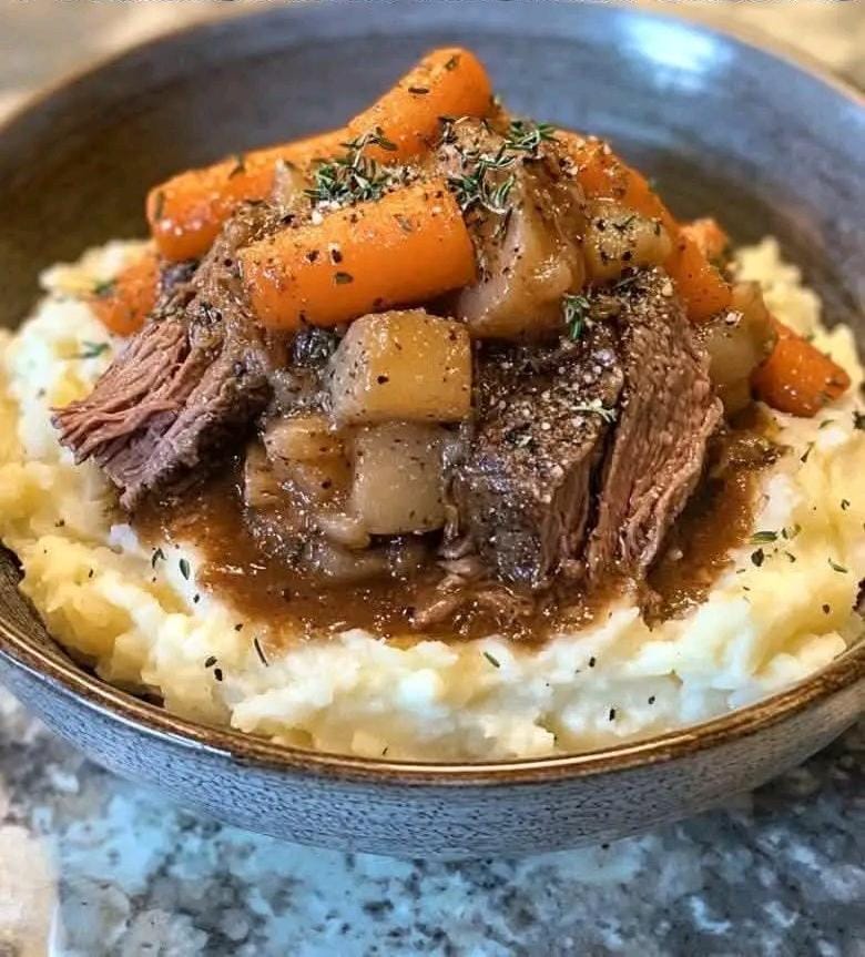 Slow-Cooked Pot Roast with
